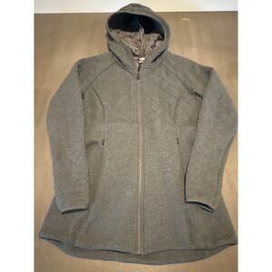The North Face Women's Caroluna Hooded Jacket Small Graphite Gray